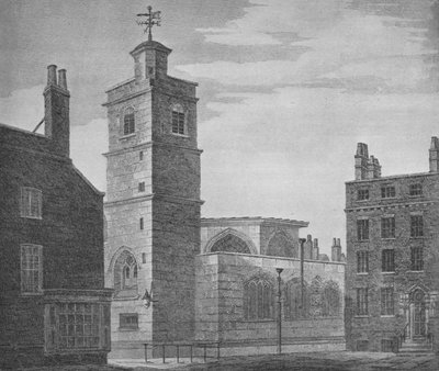 セントバーソロミューザレス、ロンドン市、c1830 1906 作： John Coney
