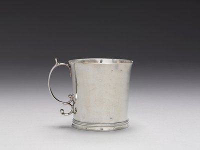 マグカップ、1680-1710 作： John Coney