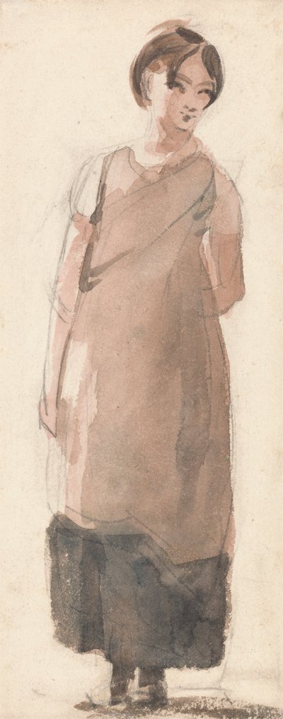 湖水地方の田舎娘 作： John Constable