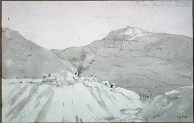 マムトールのふもとの鉛鉱山 作： John Constable