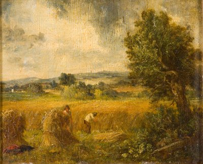 トウモロコシ畑」1796年～1837年 作： John Constable