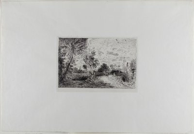 ソールズベリーの古い橋 作： John Constable