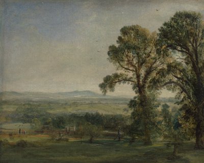 バードン・ヒル、コールオートン・ホール 作： John Constable