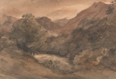 ボローデール: 晴れた日の夕方、1806 年 10 月 1 日 作： John Constable