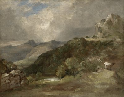バウフェル、カンバーランド、1807 作： John Constable