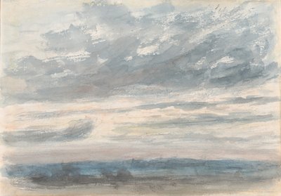 雲の研究、1830-35年 作： John Constable