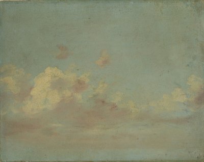 雲の研究、c.1821-22 作： John Constable