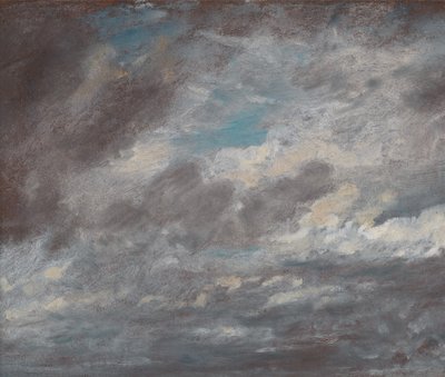 クラウド スタディ、カリフォルニア州。 1821年。 作： John Constable