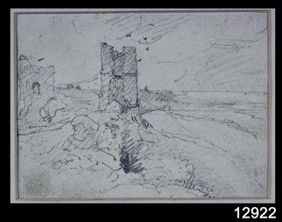 ハイバンクのコテージ、1834年 作： John Constable