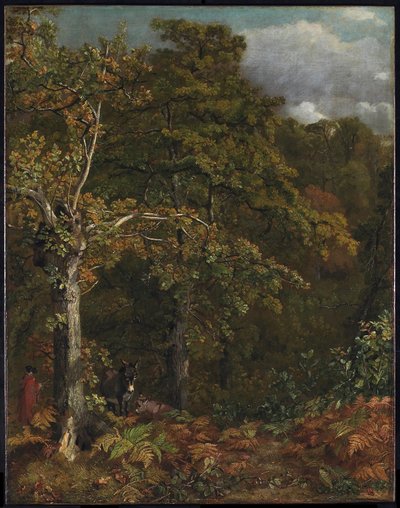 1816年頃の森の端 作： John Constable