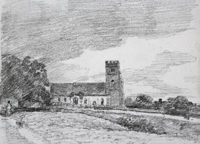 フィーリング教会、1814 作： John Constable