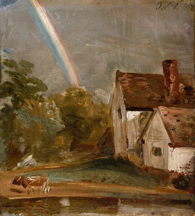 フラットフォード ロック アンド ミル (石油) 作： John Constable