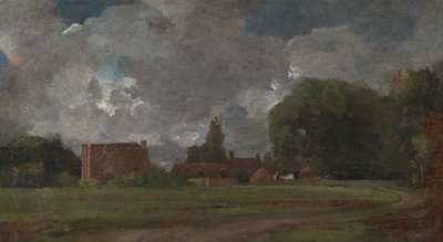 イースト・バーグホルトのゴールディング・コンスタブルの家：芸術家の生家 作： John Constable