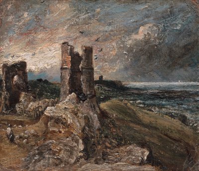 ハドレー城 作： John Constable