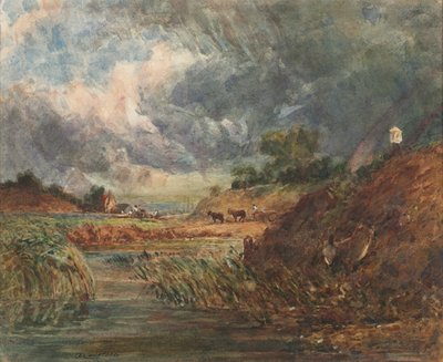 ハムステッド・ヒース 作： John Constable