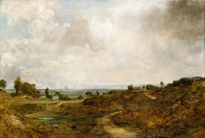ハムステッドヒース 作： John Constable