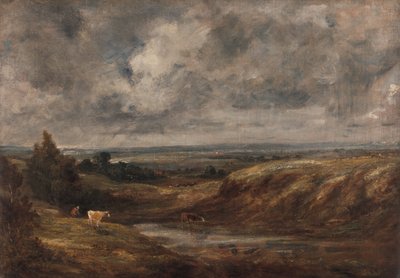 ハムステッドヒース、1825年から1830年。 作： John Constable