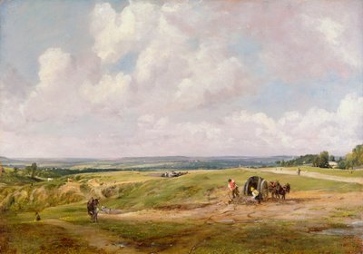 ハムステッド・ヒース、1820年頃 作： John Constable