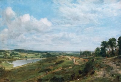 ハムステッド・ヒース（油彩・キャンバス） 作： John Constable