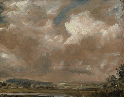 ハーナム・リッジ、ソールズベリー、c.1829 作： John Constable