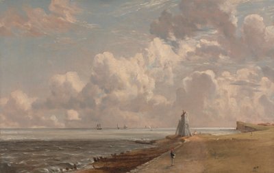 ハリッジ: 低灯台とビーコンヒル 作： John Constable