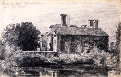 ノウルホール、1820年 作： John Constable