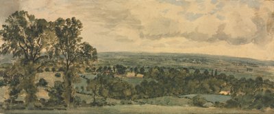 風景。 作： John Constable
