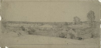 ランガムから見たデダム ベールの風景 作： John Constable