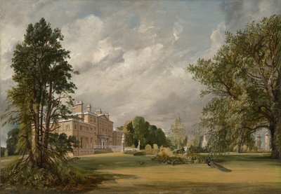 マルバーンホール、1821年 作： John Constable