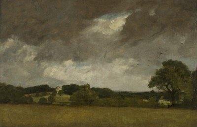 南西から見たマルバーン・ホール 作： John Constable