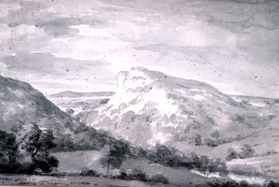 Matlock High Tor 作： John Constable