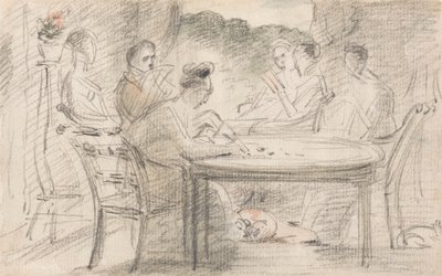 Markfield and Family のホブソン氏 作： John Constable