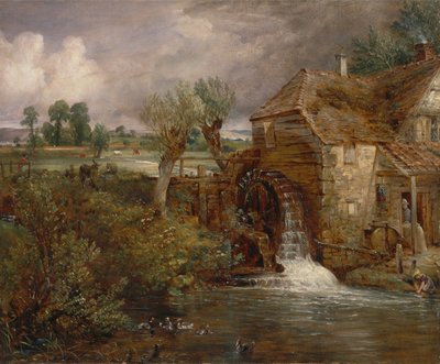 パーハム ミル、ジリンガム、カリフォルニア州。 1826年。 作： John Constable