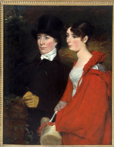 アンとメアリー・コンスタブルの肖像。ジョン・コンスタブル（1776-1837）による絵画、1810-1814年頃。個人蔵。- アンとメアリー・コンスタブルの肖像。ジョン・コンスタブル（1776-1837）の絵画、1810-1814年頃。個人蔵。 作： John Constable