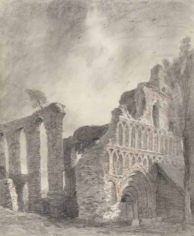 聖ボトルフ修道院の廃墟、コルチェスター 作： John Constable