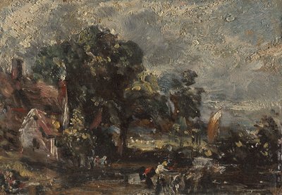 「ザ・ヘイウェイン」のスケッチ 作： John Constable