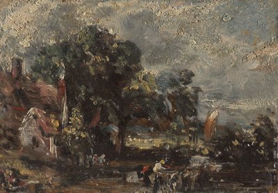 「ザ・ヘイウェイン」のスケッチ 作： John Constable