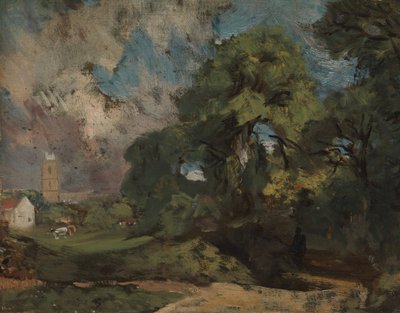 ストークバイネイランド、ca。 1810-11。 作： John Constable