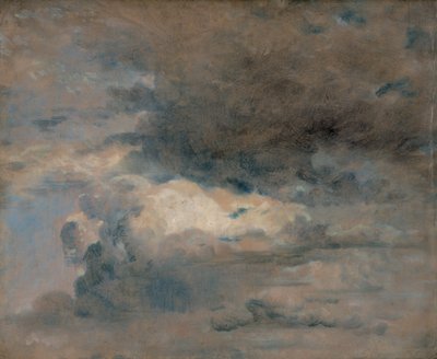 雲の研究-1822年8月31日、夕方 作： John Constable