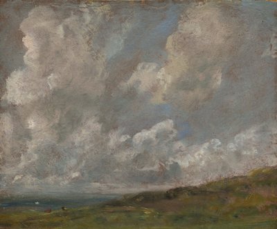 景観上の雲の研究、1821〜22年 作： John Constable