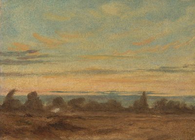 夏～夕景 作： John Constable