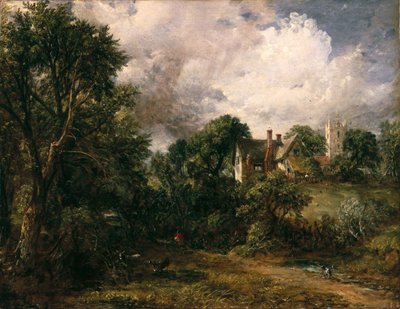 グリーブファーム、1827 作： John Constable