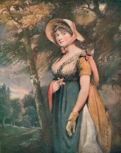 右の名誉女性ルイザマナーズ、c1821 作： John Constable