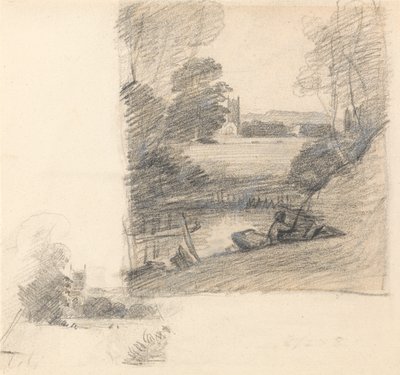東からのデダム教会の2つの研究 作： John Constable