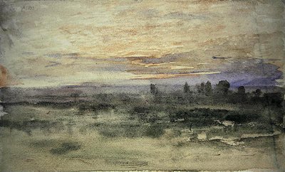 ハムステッドからの眺め 作： John Constable