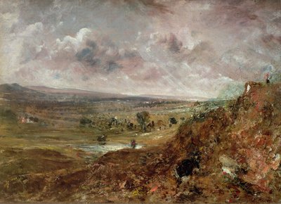 ハムステッドヒースのビュー 作： John Constable