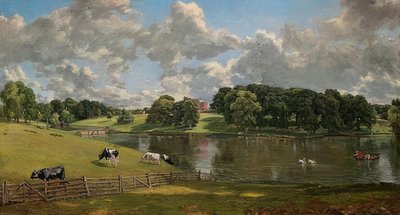 Wivenhoe Park、エセックス。 1816 作： John Constable