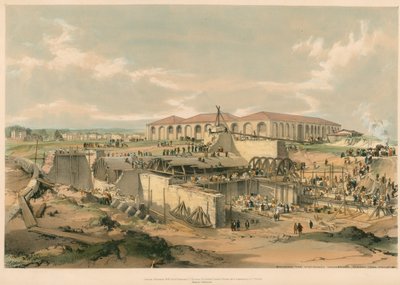 カムデンタウンの固定式エンジンハウスの建設 作： John Cooke Bourne