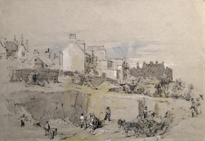 パークストリート、カムデンタウン、1836〜39年頃（鉛筆画） 作： John Cooke Bourne