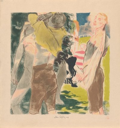 Urheilijoiden pukeutuminen 作： John Copley